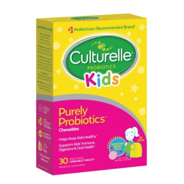 Culturelle Kids Daily Probiotic Chewable Tablets