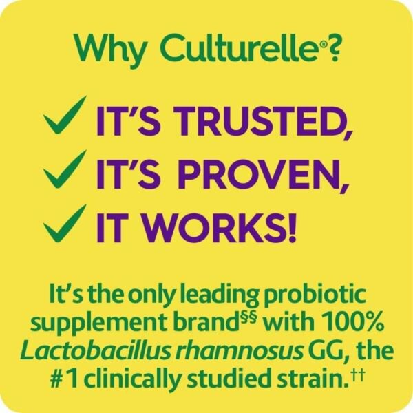 Culturelle Digestive Daily Probiotic Capsules