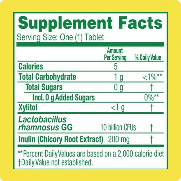 Culturelle Digestive Health Daily Probiotic Chewable Tablets