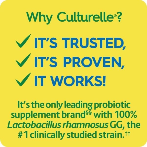 Culturelle Health & Wellness Daily Probiotic, Immune Support, Capsules