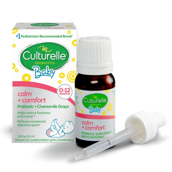 Culturelle Baby Probiotic + Chamomile Drops, 0.29 FL OZ