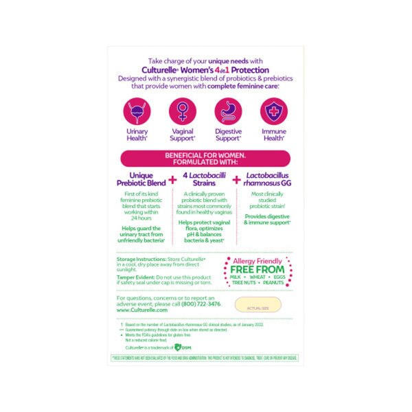 Culturelle Women's Healthy Balance Probiotic Capsules