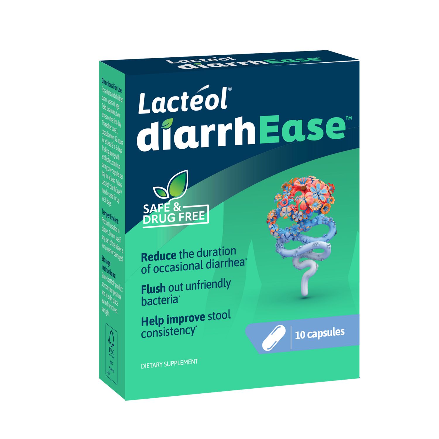 iHealth Lacteol Diarrhease Adult, 10 CT