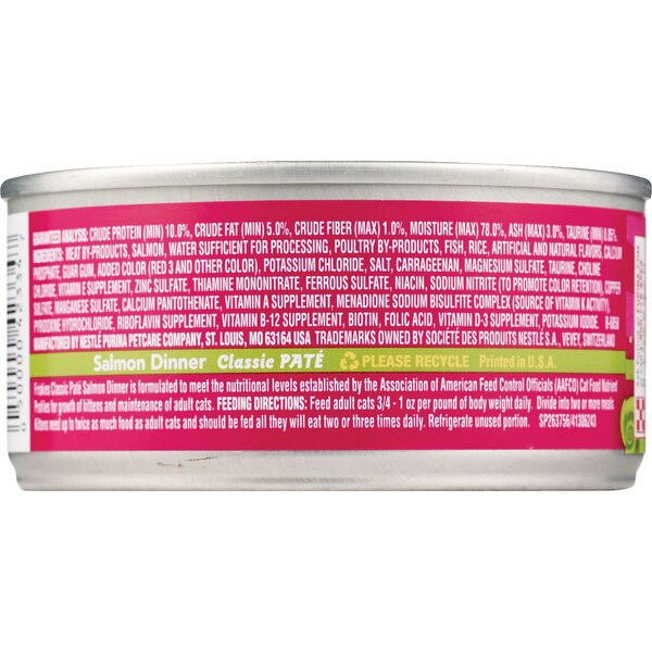 Friskies Pate Salmon Dinner, 5.5 oz