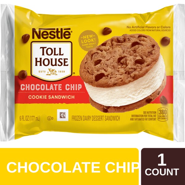 Nestle Toll House Chocolate Chip Cookie Sandwiches, 6 oz