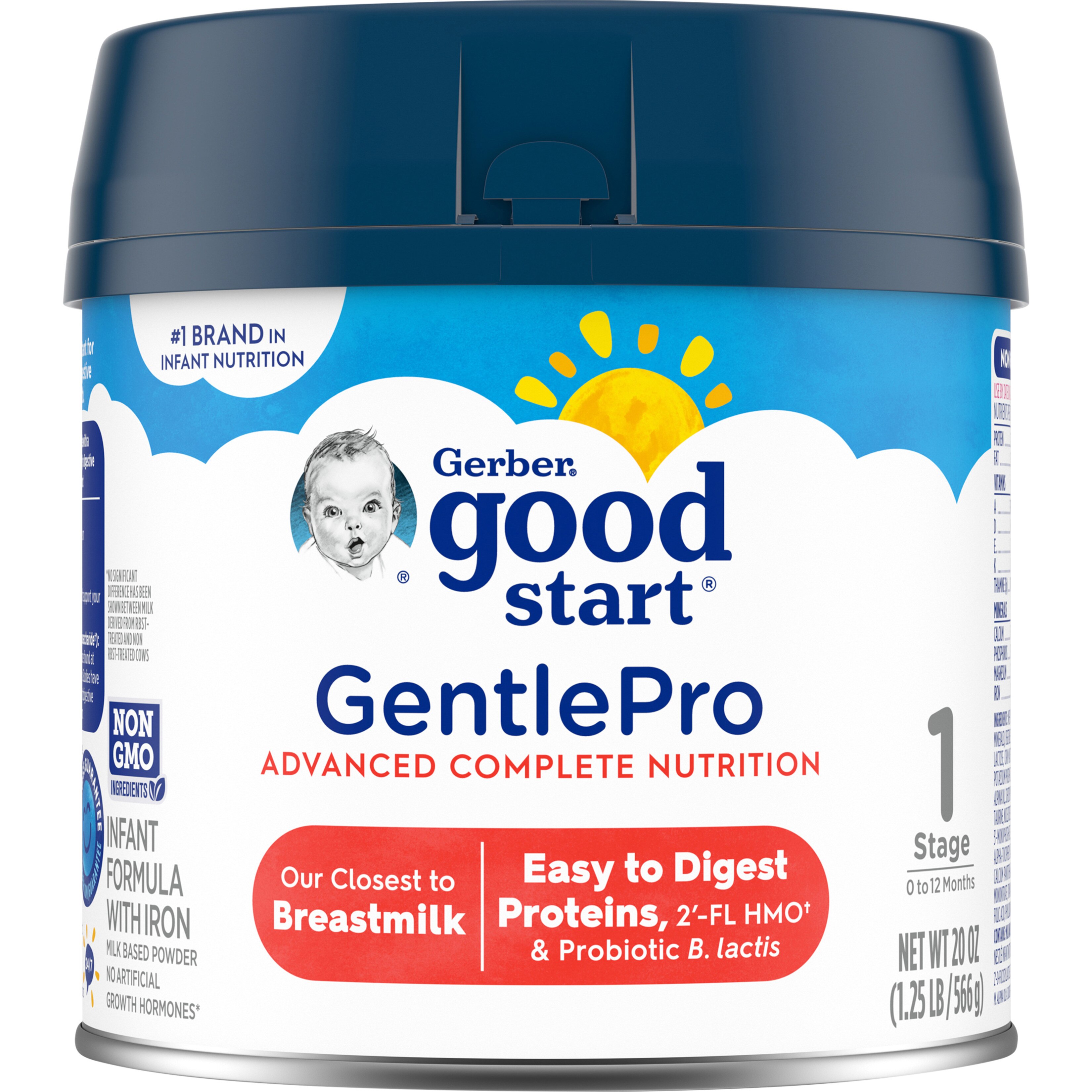 Gerber Good Start, Baby Formula Powder, GentlePro, Stage 1, 20 OZ