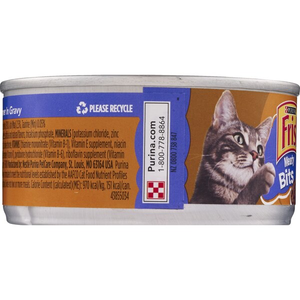 Friskies Meaty Bits Chicken Dinner In Gravy Canned Cat Food