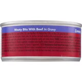 Friskies Meaty Bits With Beef In Gravy Canned Cat Food, thumbnail image
