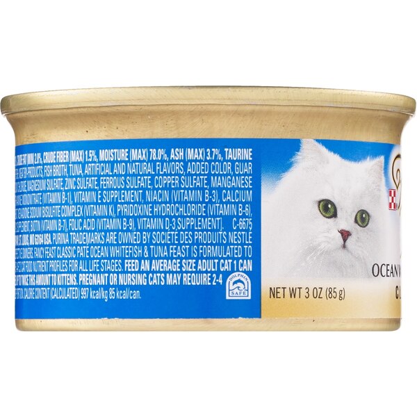 Fancy Feast Ocean Whitefish & Tuna Feast, Classic