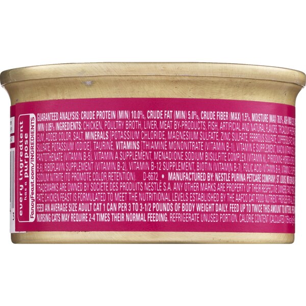 Fancy Feast Classic Pate Chicken Feast Canned Cat Food