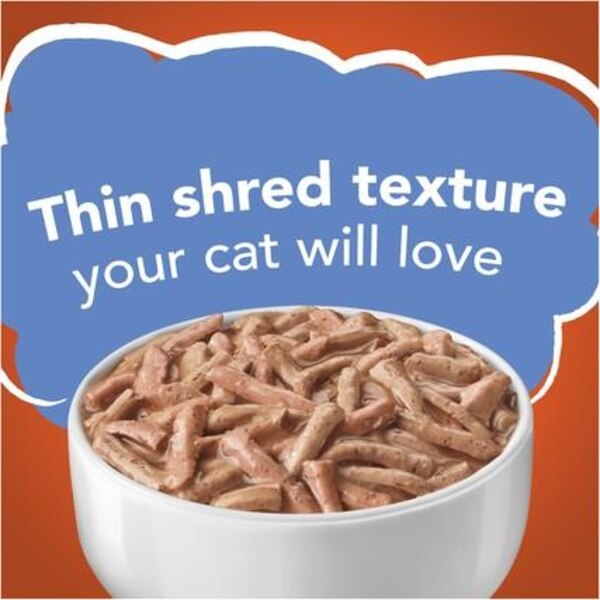 Friskies Shreds Wet Cat Food, Chicken & Salmon, 5.5 oz