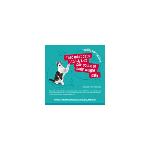 Friskies Tasty Treasures Cat Food Can, 12 ct
