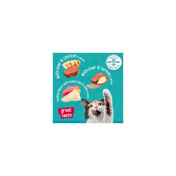 Friskies Tasty Treasures Cat Food Can, 12 ct