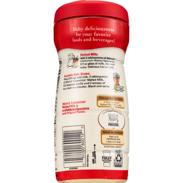 Carnation Nestle Original Malted Milk Powder Mix, 13 OZ