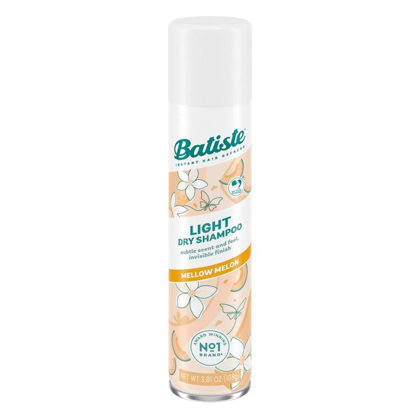 Batiste Light Dry Shampoo, Mellow Melon, 3.81 OZ