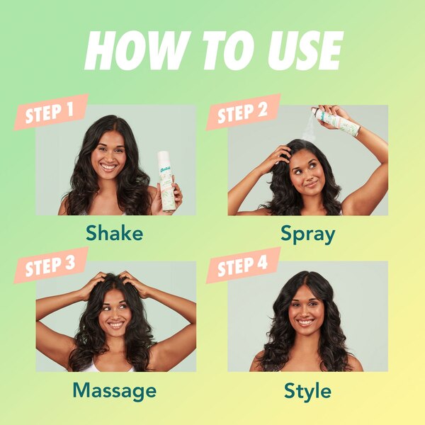 Batiste Light Dry Shampoo, Zen Matcha, 3.81 OZ