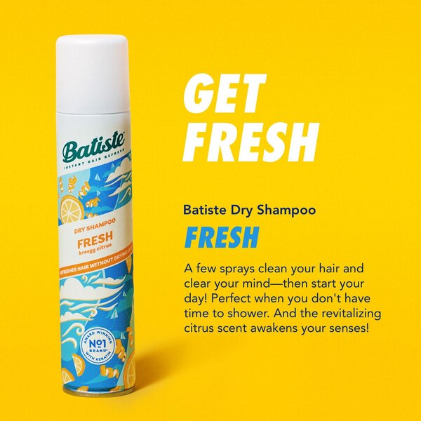 Batiste Dry Shampoo, Fresh, 3.81 OZ