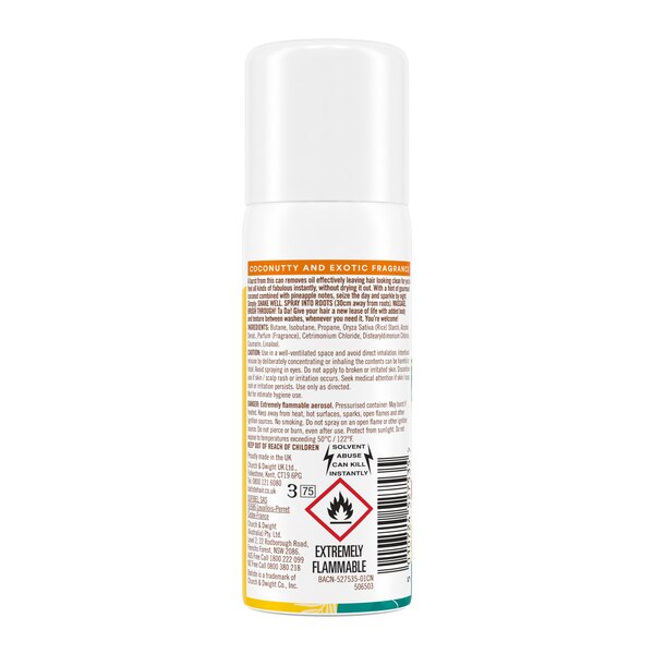 Batiste Dry Shampoo, Tropical
