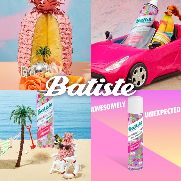Batiste Dry Shampoo, Pink Pineapple, 3.81 OZ