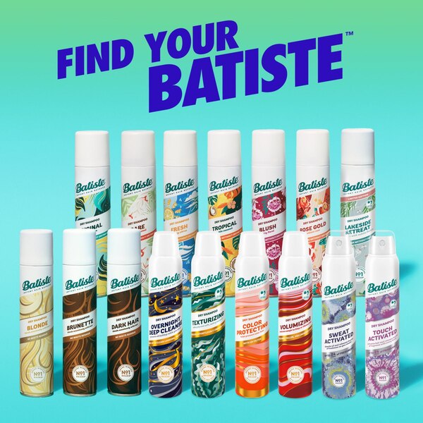 Batiste Dry Shampoo, Sweat Activated, 3.81 OZ