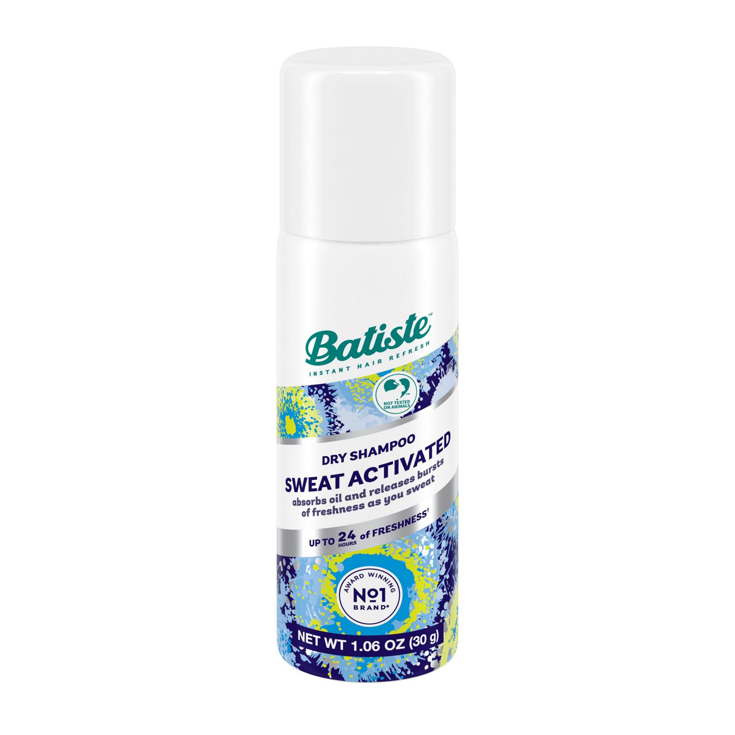 Batiste Dry Shampoo, Sweat Activated, 1.06 OZ