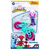 Marvel Spidey and His Amazing Friends Hero Figure with Motorcycle, Assorted Characters, 1 ct, thumbnail image