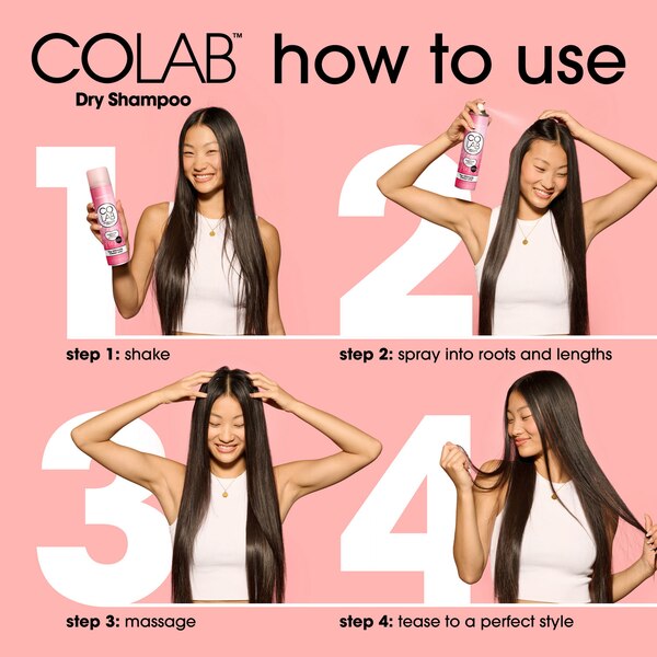 COLAB Dry Shampoo, Supreme Clean, 8.2 OZ