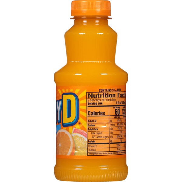 SunnyD Tangy Original Citrus Punch, 16 OZ