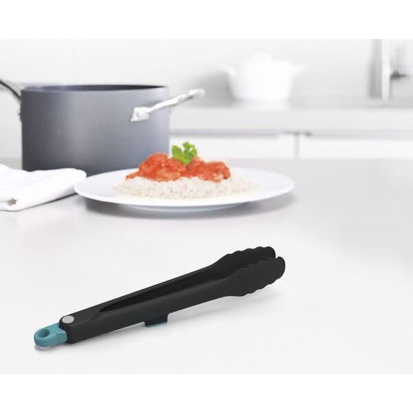 Joseph Joseph Duo Lockable Tongs, Dark Opal