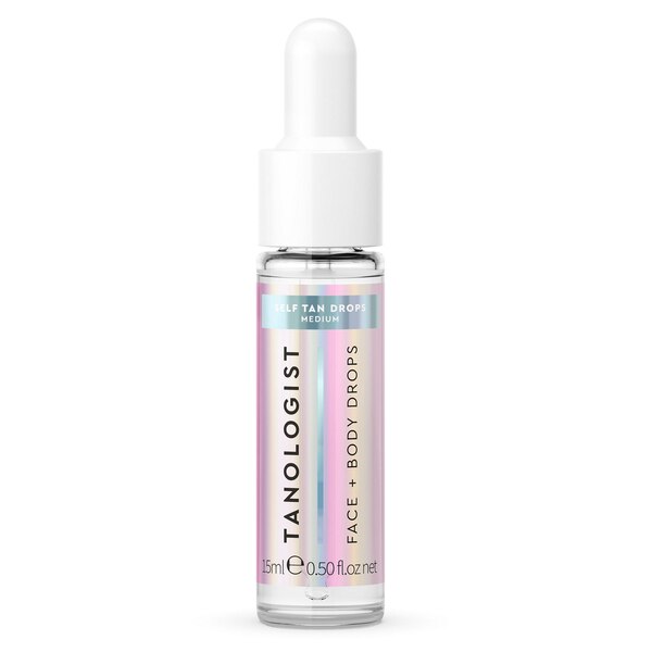 Tanologist Travel Size Self Tan Drops Medium Shade, 0.5 OZ