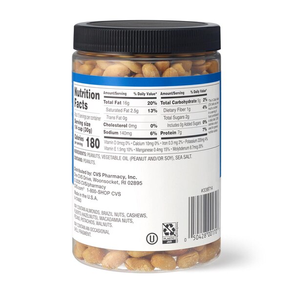 Well Market, Extra Large Virginia Peanuts, 16 oz