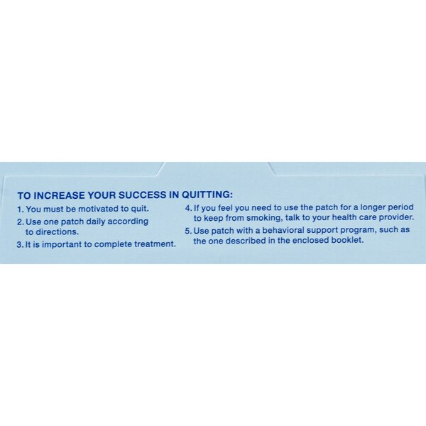 CVS Health Nicotine Transdermal System 21mg Patch, Step 1
