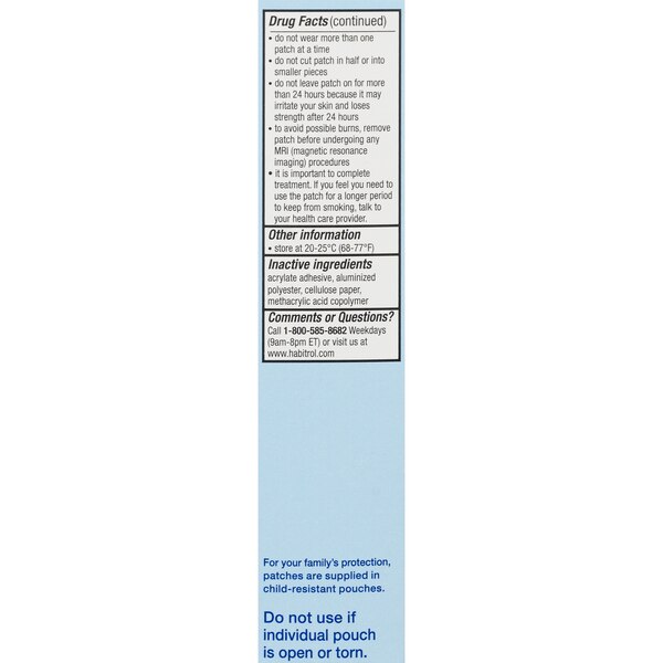 CVS Health Nicotine Transdermal System 21mg Patch, Step 1