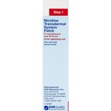 CVS Health Nicotine Transdermal System 21mg Patch, Step 1, thumbnail image