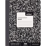 Caliber Composition Notebook Wide Ruled 100 Sheets, thumbnail image