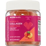 CVS Health Collagen Peach Rings, 30 CT, thumbnail image