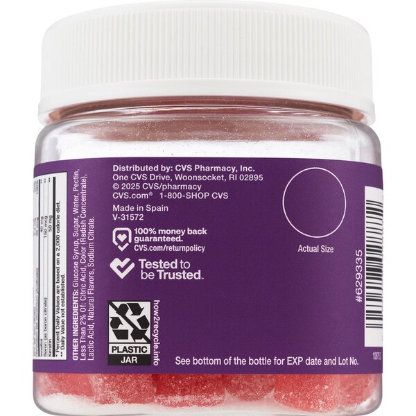 CVS Health Women's Multivitamin + Keratin Gummies, Strawberry, 60 CT