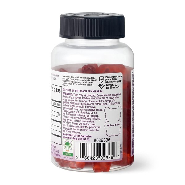 CVS Health Zero Sugar Nighttime Gummy - Melatonin Free, 60 CT