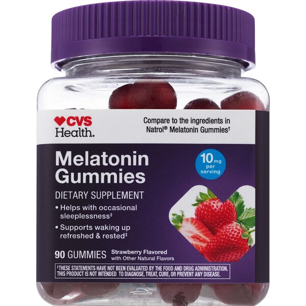 CVS Health Melatonin Gummies, 10mg, 90 CT