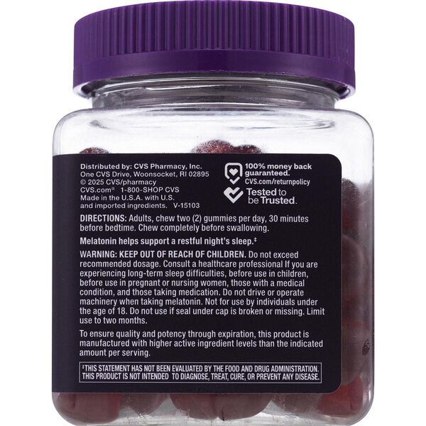 CVS Health Melatonin Gummies, 10mg, 90 CT