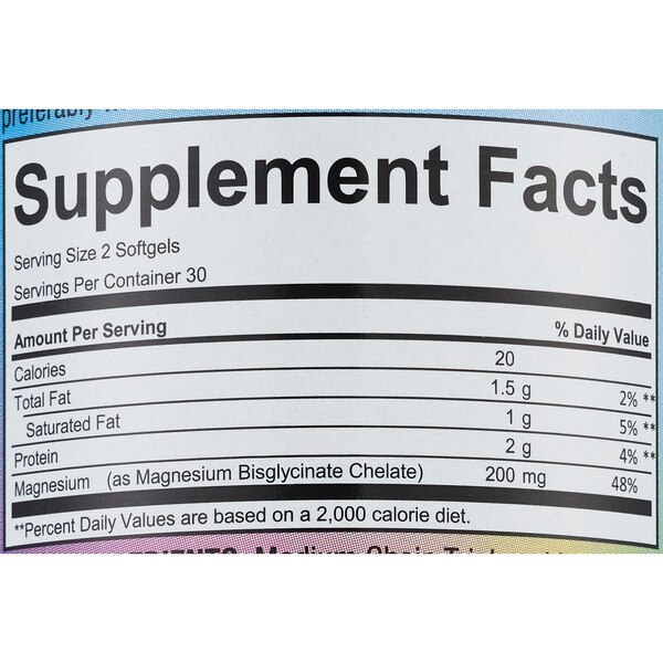 CVS Health Magnesium Glycinate 200mg Softgel, 60 CT
