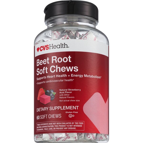 CVS Health Beet Root Soft Chews, 60 CT