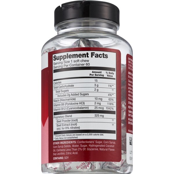 CVS Health Beet Root Soft Chews, 60 CT