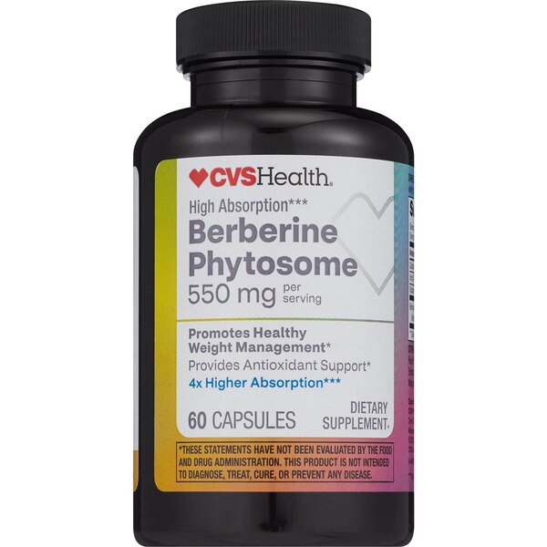CVS Health Berberine 550mg, 60 CT