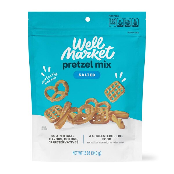 Well Market, Pretzel Party Sea Salt, 12 oz