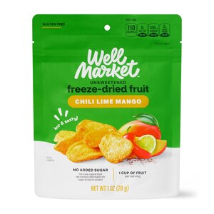 Well Market Freeze Dried Chili Lime Mango, 1 oz