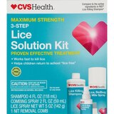 CVS Health Lice Solution Kit, Maximum Strength, thumbnail image 1 of 6