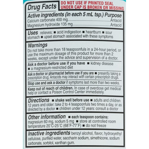 CVS Health Antacid Liquid Supreme