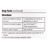 CVS Health Glycerin Suppositories Adult Size, thumbnail image