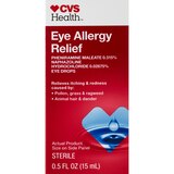 CVS Health Eye Allergy Relief Eye Drops, thumbnail image